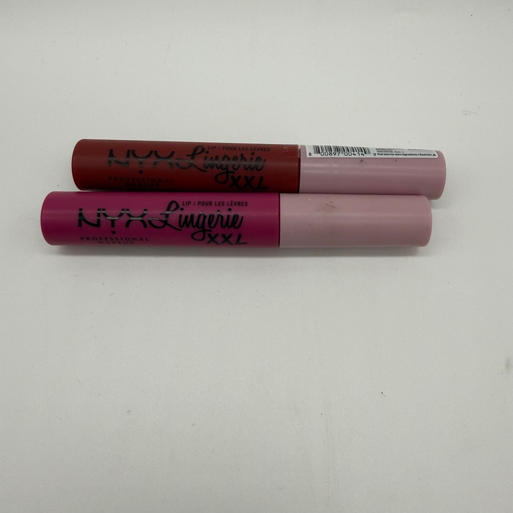 NYX Lip Lingerie XXL Matte Liquid Lipstick Set Pink Hit Its Hotter‎